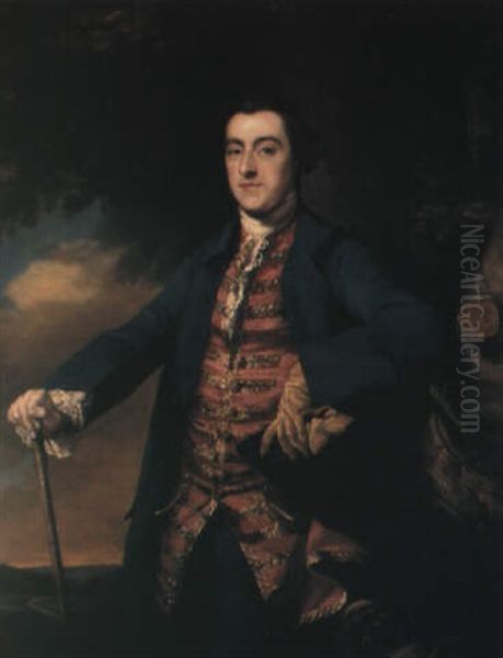 Portrait Of Dr. Connell Oil Painting by Francis Cotes