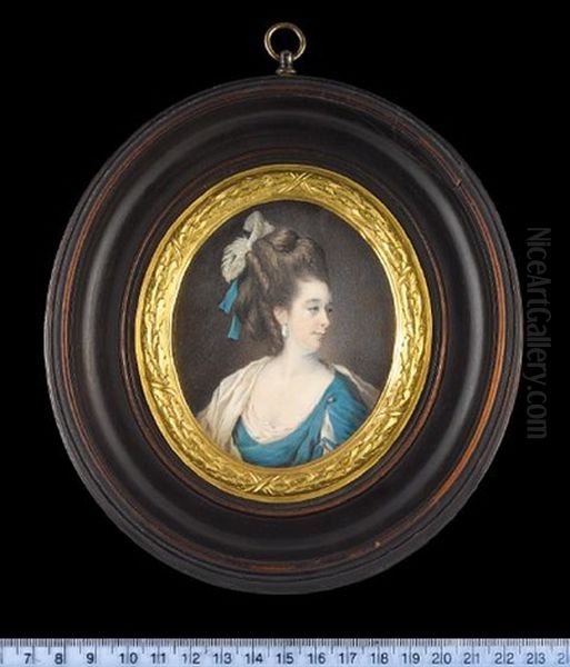 Mary Ann Yates Oil Painting by Samuel Cotes