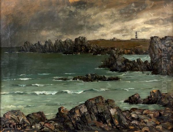 Ouessant Oil Painting by Charles Cottet