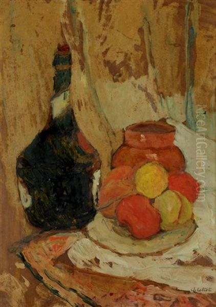 Nature Morte Oil Painting by Charles Cottet