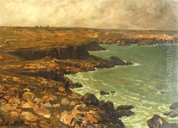 L'anse De Pen-hir Camaret Oil Painting by Charles Cottet