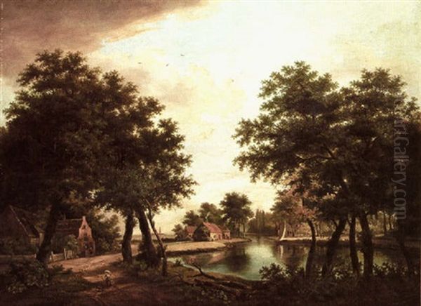 Dutch Landscape by Johannes Coucke