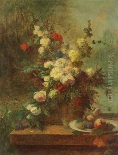 Bouquet De Fleurs by Jean Alexandre Remy Couder