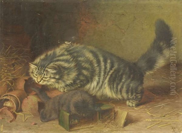 Horatio Henry Couldery (1832-1918) Oil Painting by Horatio Henry Couldery