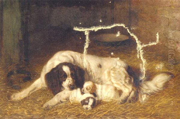 A Peaceful Moment by Horatio Henry Couldery