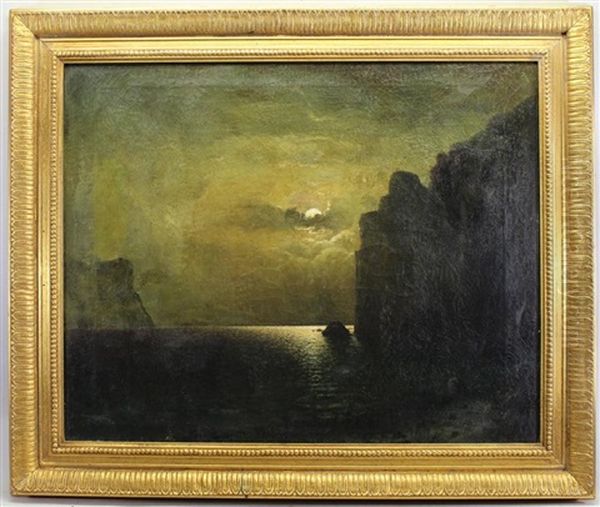 Luminous Coastal Painting Oil Painting by William Alexander Coulter