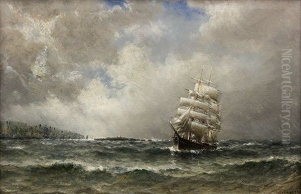 Approaching The Storm Oil Painting by William Alexander Coulter