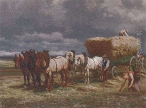 The Harvesters by Charles Coumont