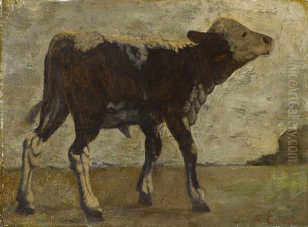 Kalb Oil Painting by Gustave Courbet