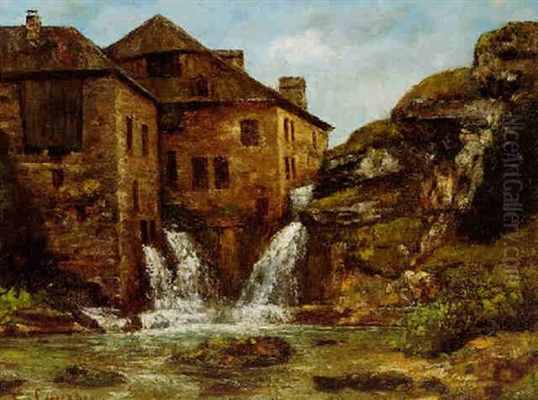 Le Vieux Moulin by Gustave Courbet