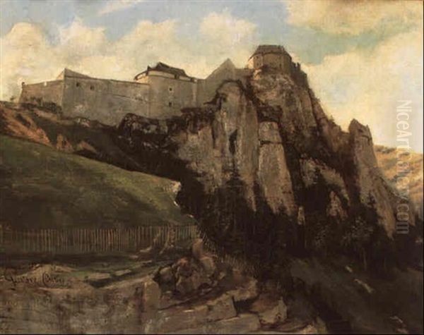 Fort Du Joux Oil Painting by Gustave Courbet