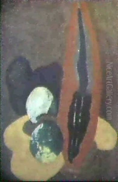 Nature Morte (vers 1927) Oil Painting by Etienne Cournault