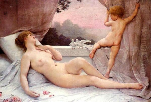 Le Reveil De Venus Oil Painting by Louis Courtat