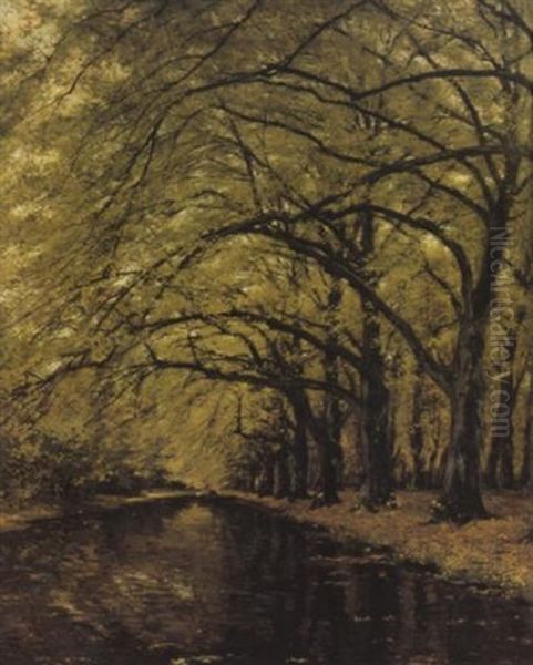 Vers L'automne Oil Painting by Franz Courtens