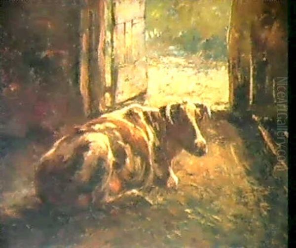 Rayon De Soleil Oil Painting by Franz Courtens