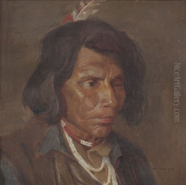 Klikitat Chief Oil Painting by Eanger Irving Couse