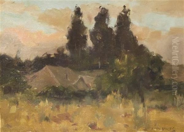 Walker Ranch Oil Painting by Eanger Irving Couse