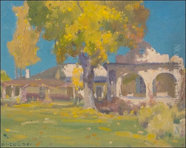 Taos Studio Oil Painting by Eanger Irving Couse