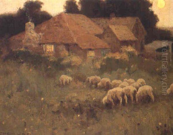 Rustic Idyll Oil Painting by Eanger Irving Couse