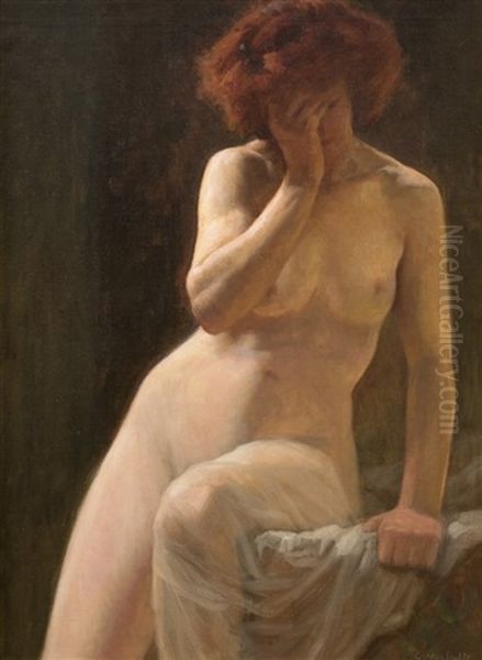 Sara - A Nude Oil Painting by Gordon Coutts