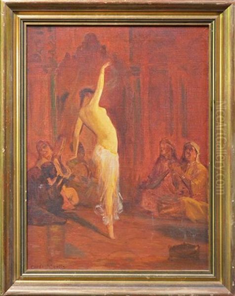 Harem Dancer Oil Painting by Gordon Coutts