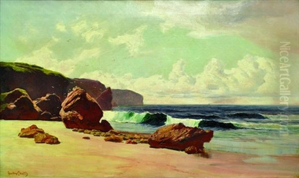 Rodeo Cove Oil Painting by Gordon Coutts