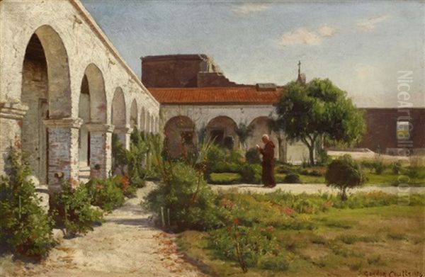 Mission San Juan Capistrano Oil Painting by Gordon Coutts