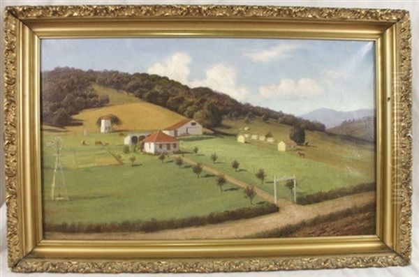 Laurel Dale Ranch, California Oil Painting by Gordon Coutts