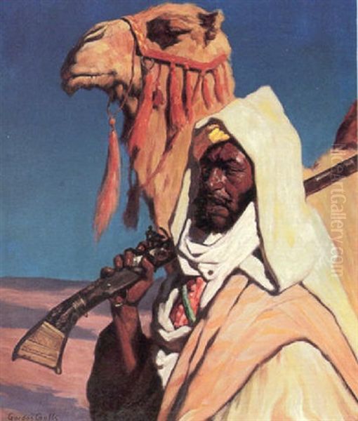 The Camel Driver Oil Painting by Gordon Coutts