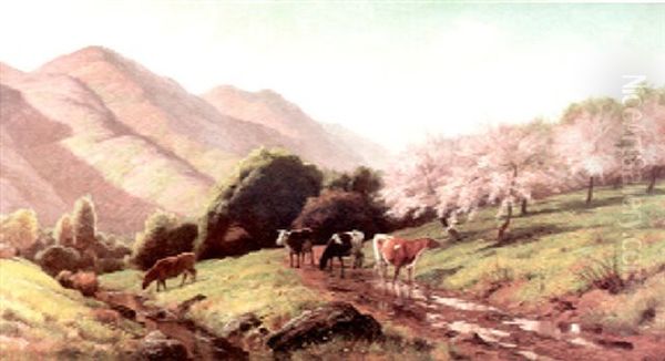 Spring La Qunitas Oil Painting by Gordon Coutts