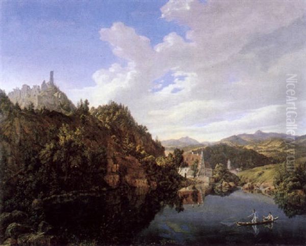 Landschaft Im Frankischen Altmuhltal by Ferdinand Wilhem von Couven