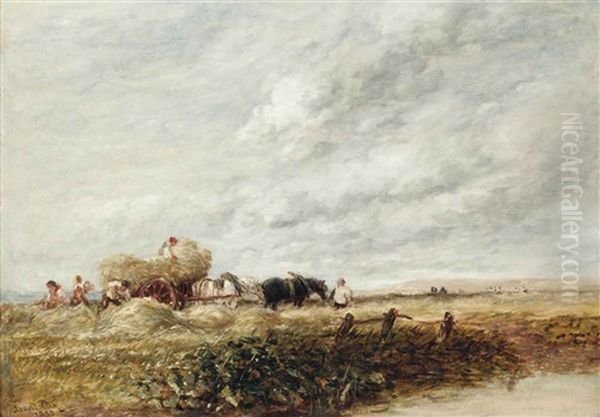 The Hay Cart by David Cox the Elder