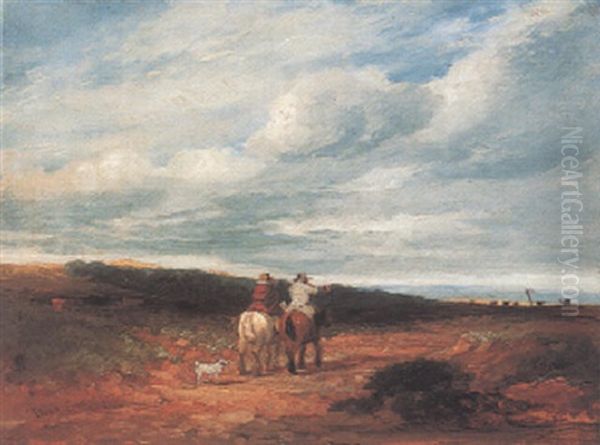 The Cross Roads by David Cox the Elder