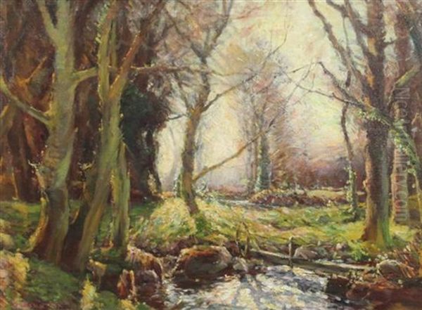 Joyous Spring Oil Painting by Garstin Cox