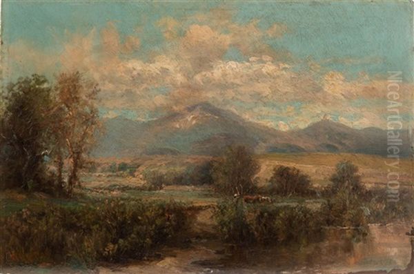 W.h.m. Cox (c. 1909 Colorado) Oil Painting by W.H.M. Cox