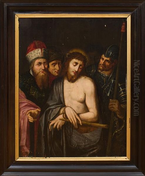 Ecce Homo Oil Painting by Michiel Coxie the Elder