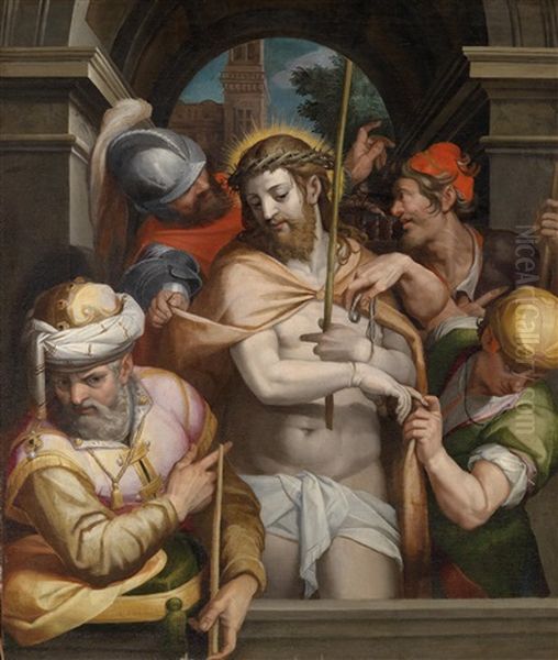 Ecce Homo Oil Painting by Michiel Coxie the Elder