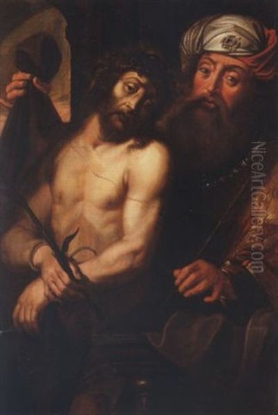 Ecce Homo Oil Painting by Michiel Coxie the Elder