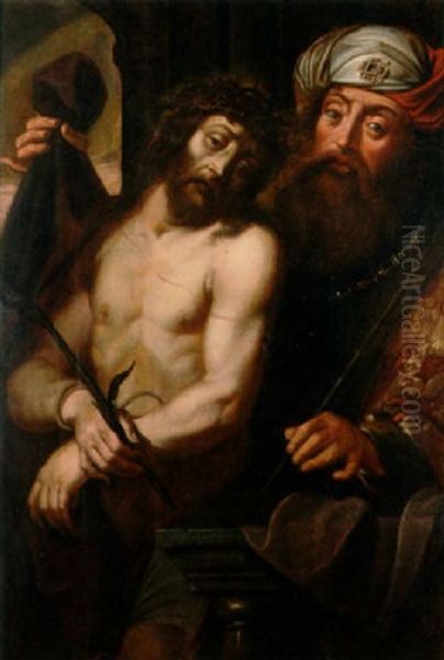 Ecce Homo Oil Painting by Michiel Coxie the Elder