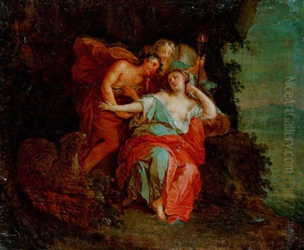 Bacchus Und Ariadne Auf Naxos by Antoine Coypel