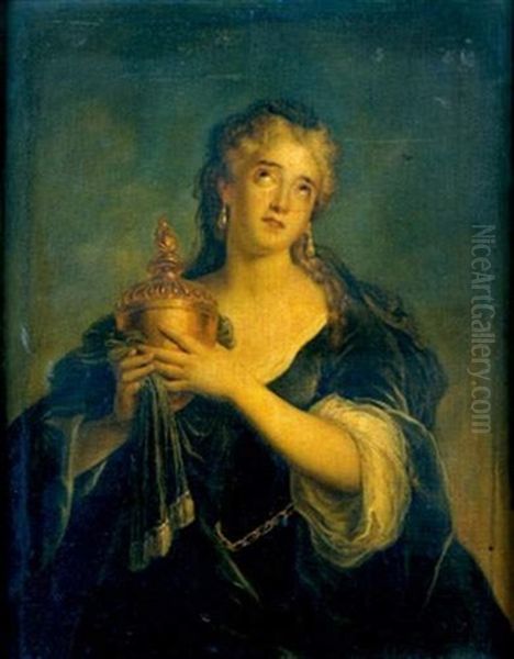 Marie-madeleine Oil Painting by Charles-Antoine Coypel