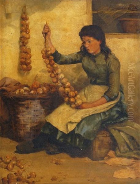 For The Market Oil Painting by Percy Robert Craft