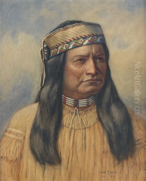 Hualapai Indian, Southwest Arizona Oil Painting by Charles Craig