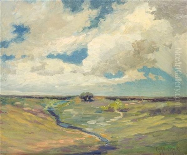 Platte River Oil Painting by Charles Craig