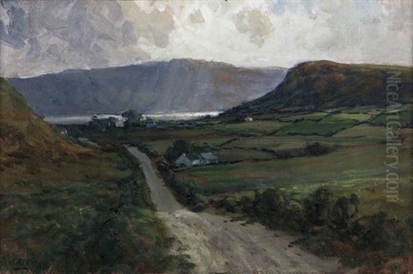 Near Cushendun, Co Antrim Oil Painting by James Humbert Craig