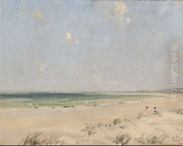 Millisle Strand Near Donaghadee Oil Painting by James Humbert Craig