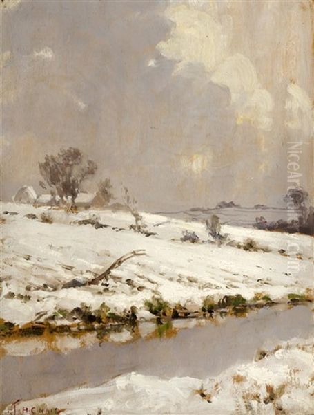 Winter In Antrim Oil Painting by James Humbert Craig