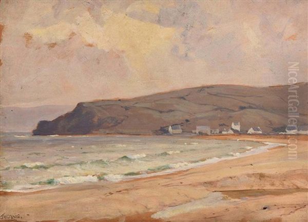 Cushendun, Co. Antrim Oil Painting by James Humbert Craig