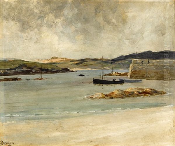 Portnablagh, County Donegal Oil Painting by James Humbert Craig