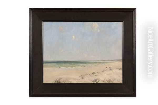 Millisle Strand Near Donaghadee Oil Painting by James Humbert Craig